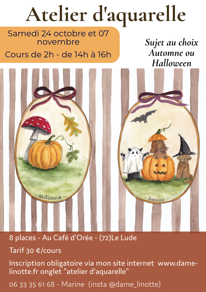 Atelier aquarelle