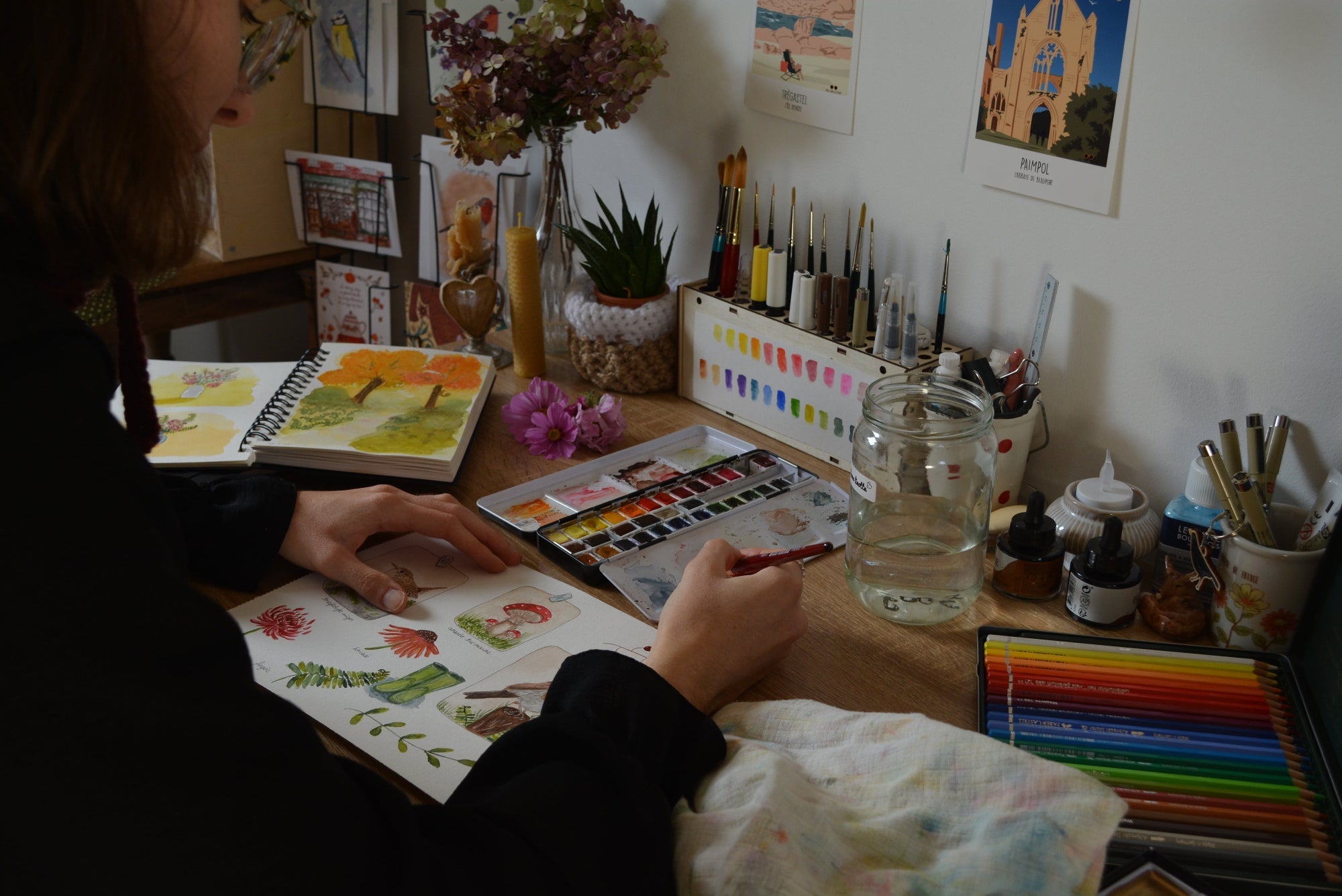 Mon matériel artistique