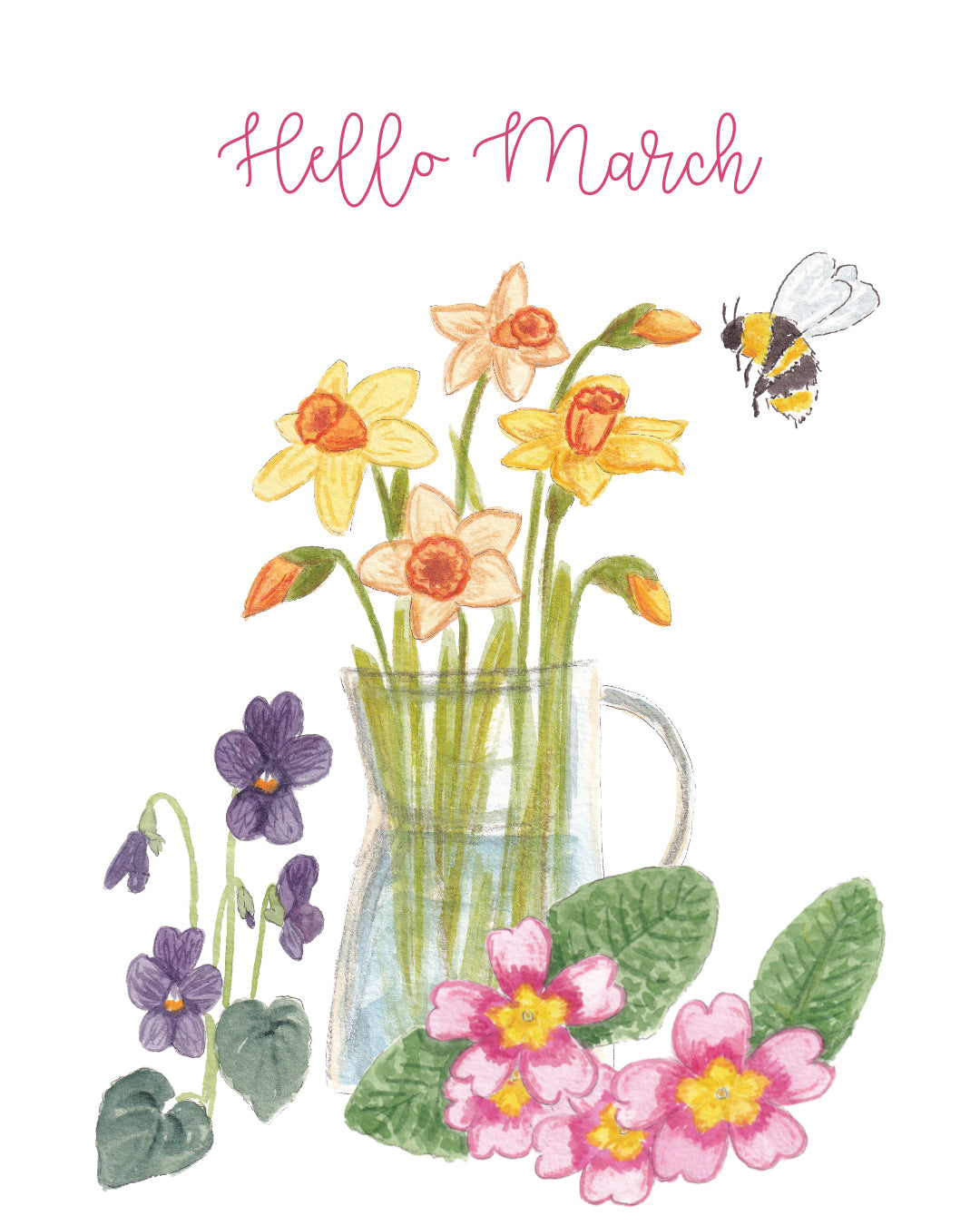 bouquet de jonquilles