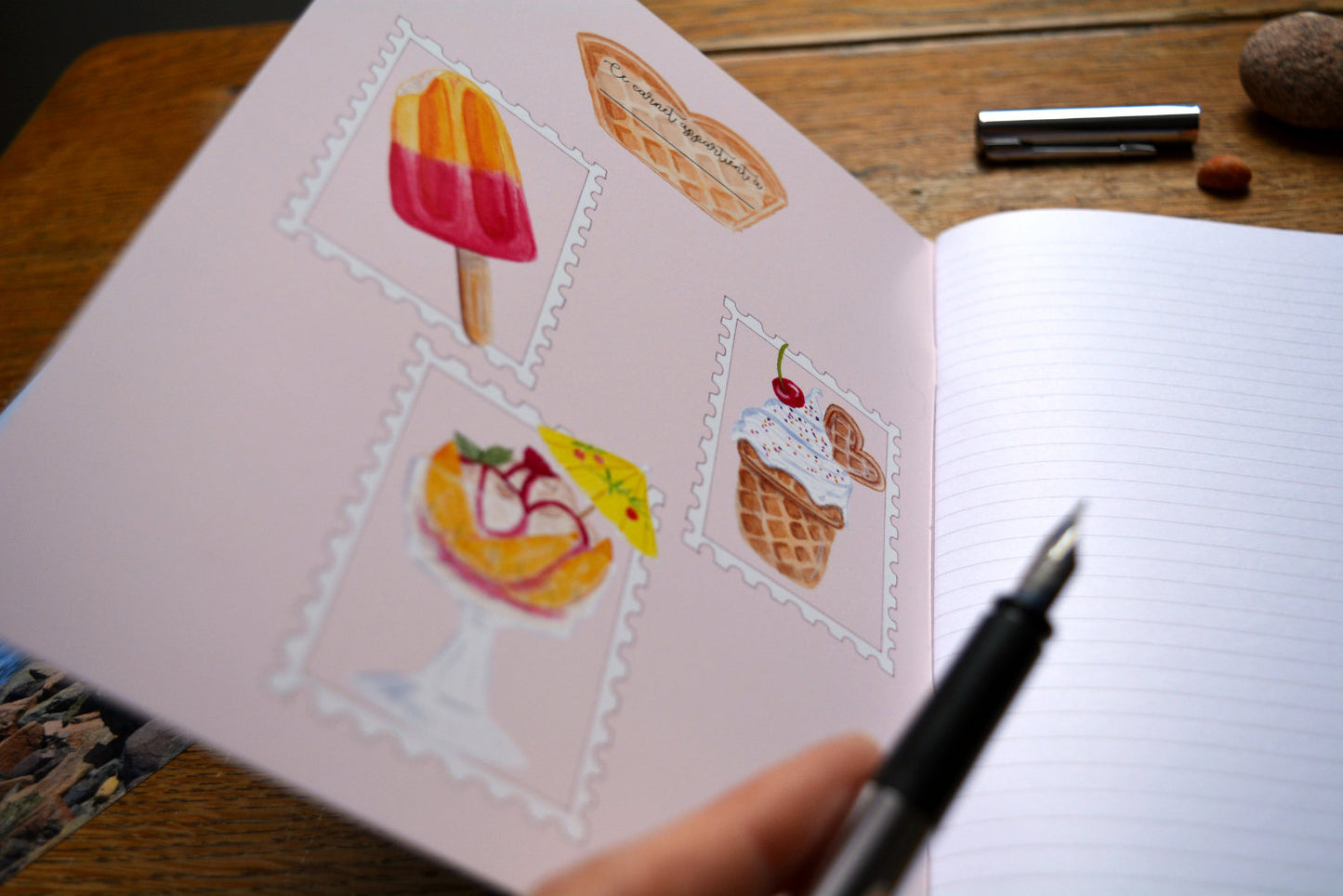carnet de notes ligné