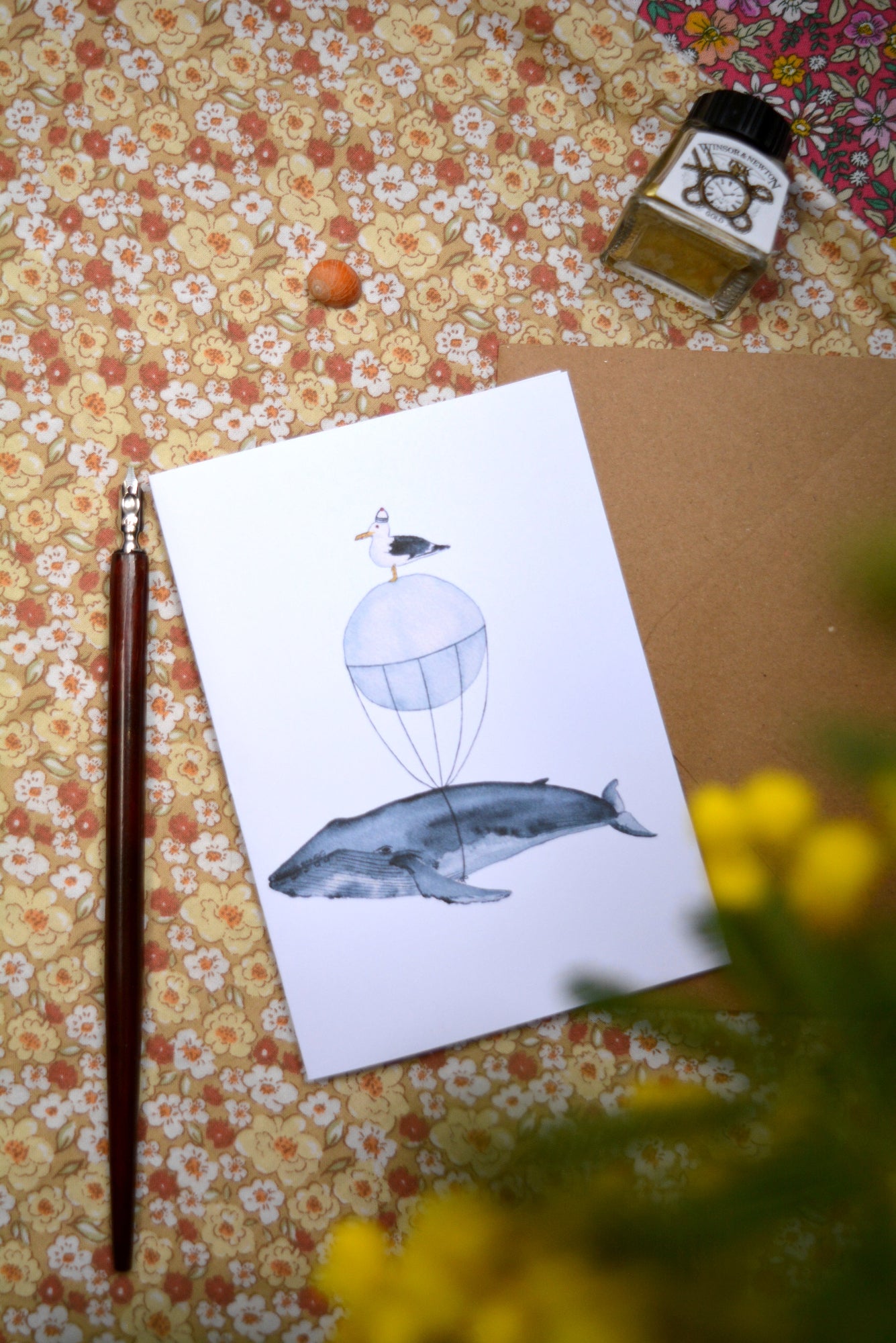 carte a6 baleine 