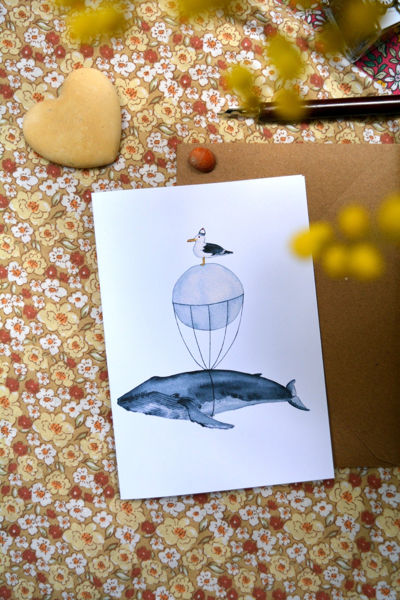 carte a6 baleine 