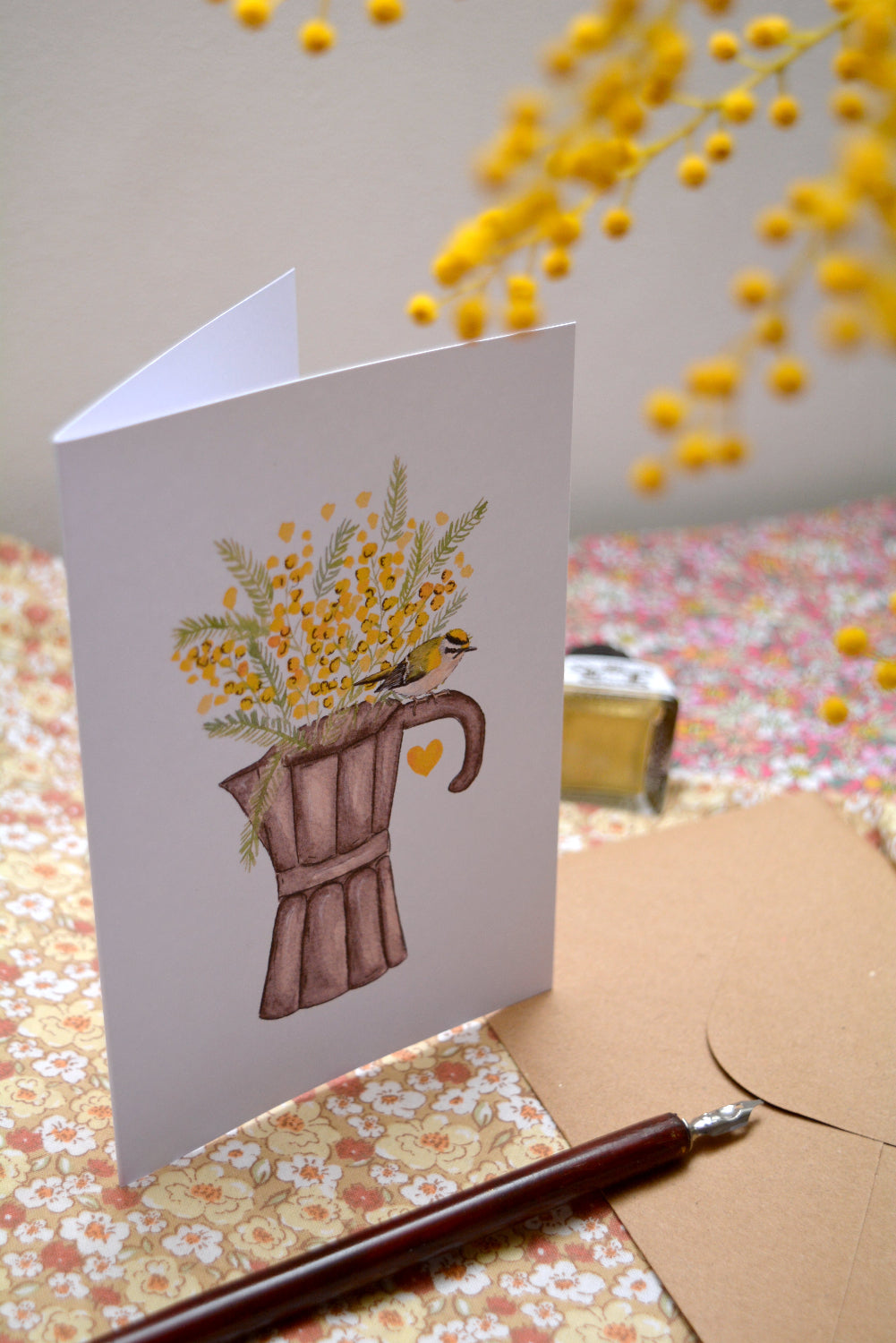 carte a6 cafe mimosa