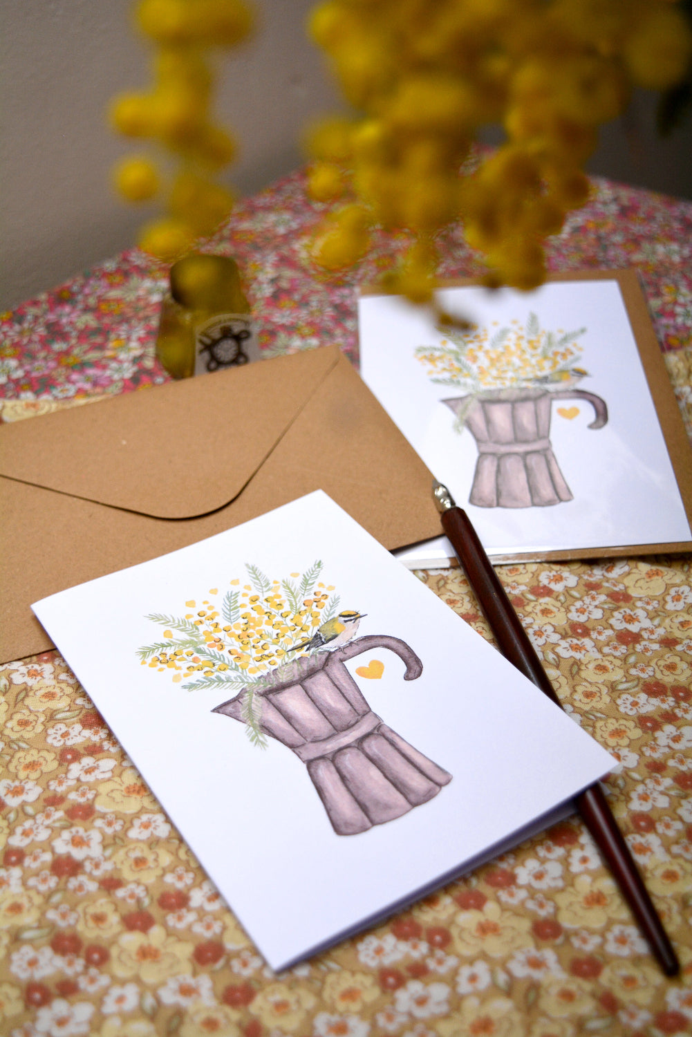 carte a6 cafe mimosa