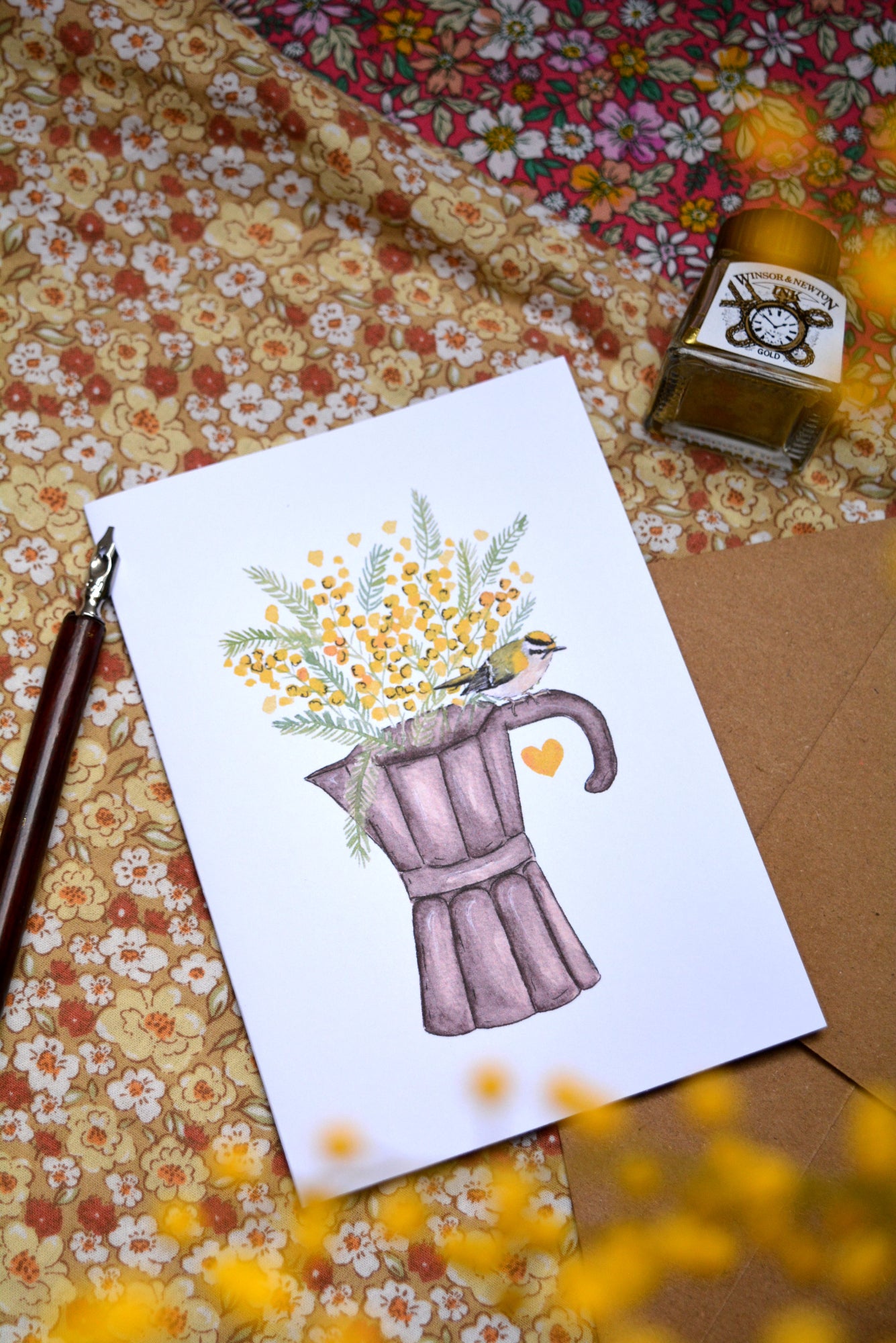 carte a6 cafe mimosa