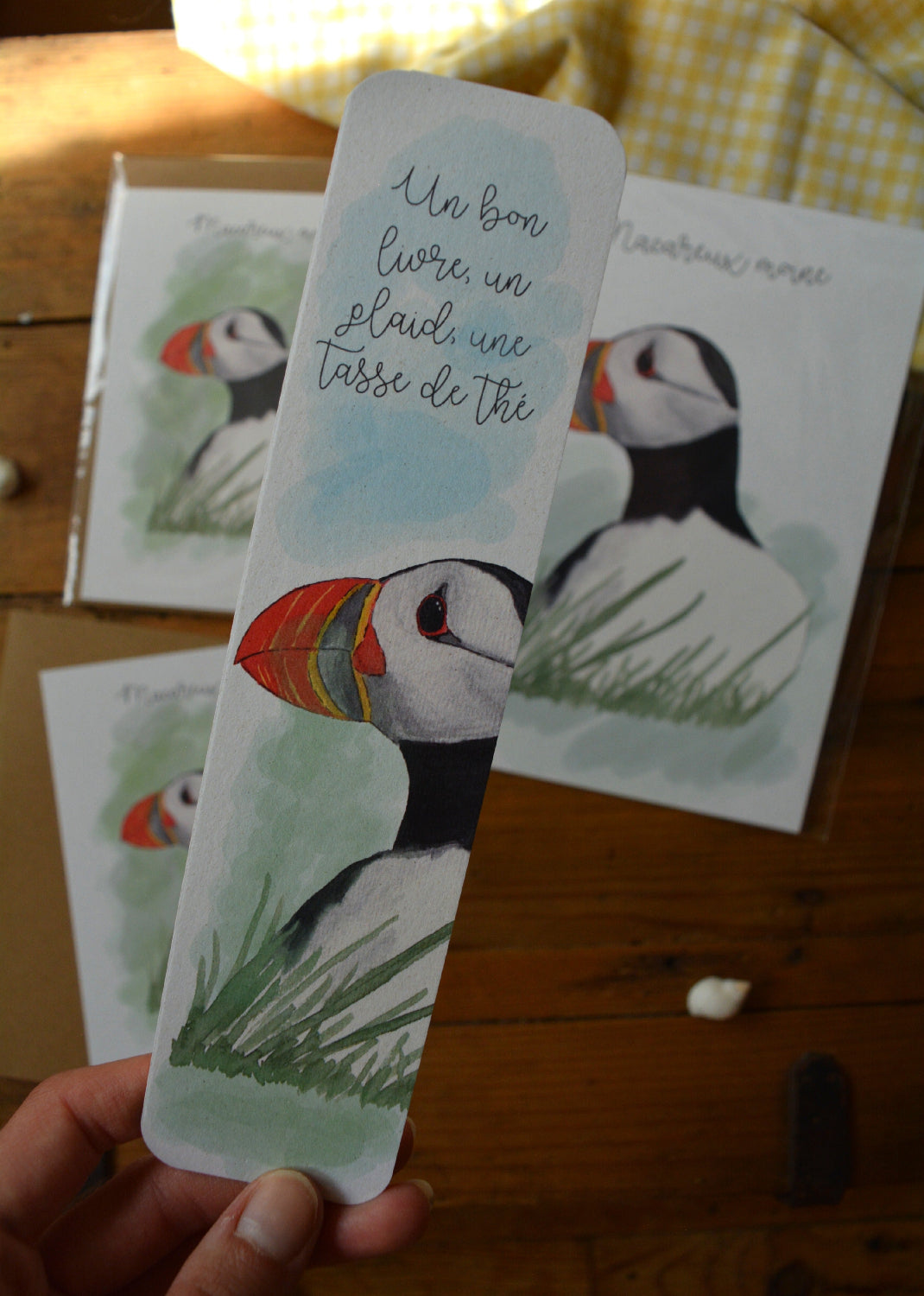 marque page macareux moine