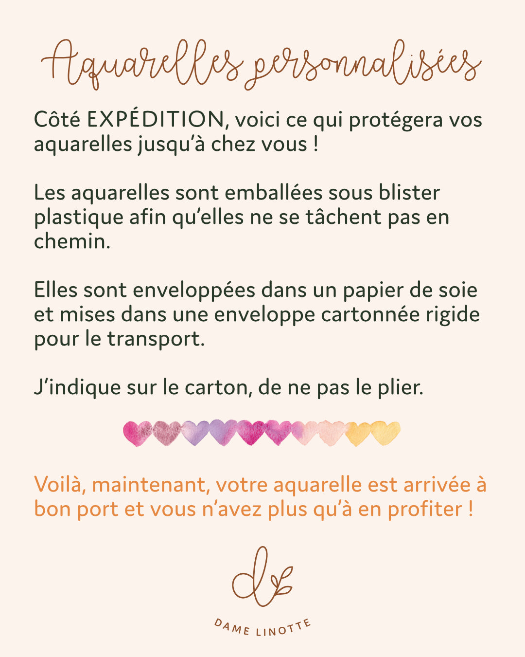 Aquarelle personnalisée 1 animal